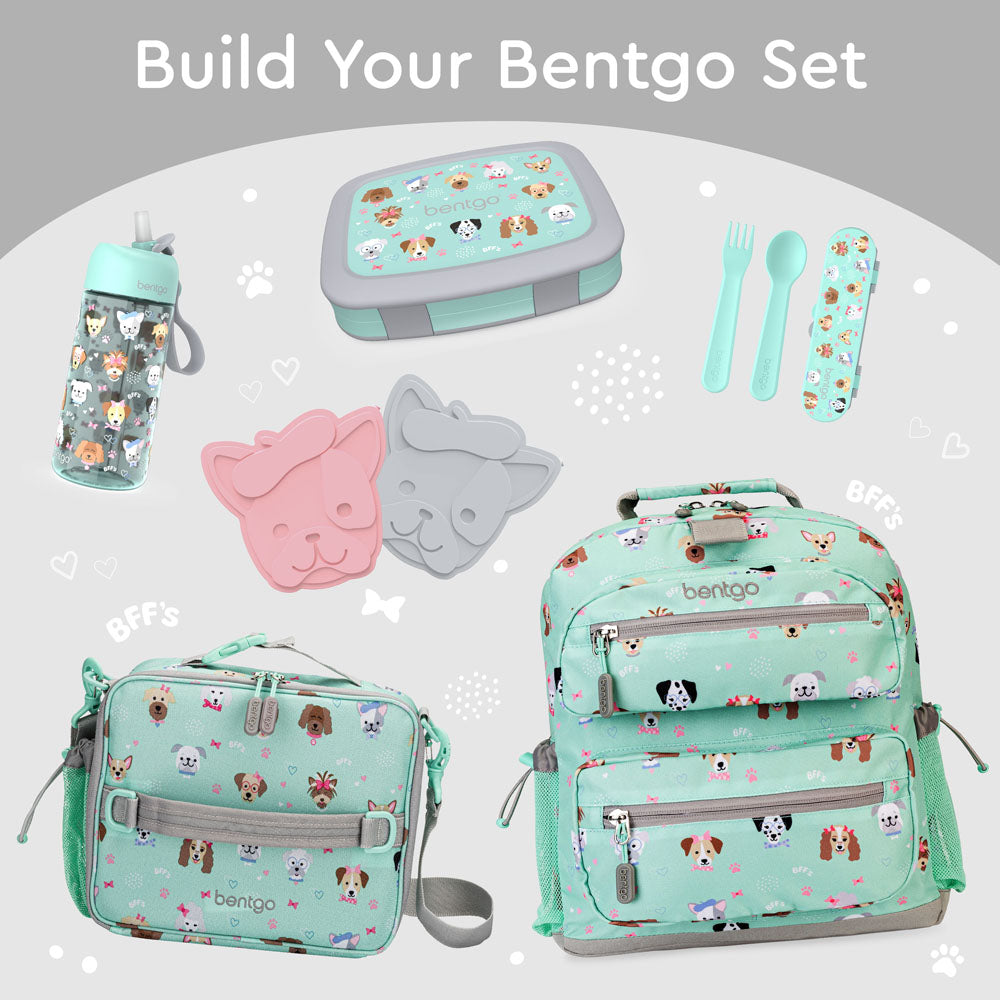 Bentgo Kids Prints Lunch Box - Puppy Love | This Lunch Box Is Perfect To Build Your Bentgo Set