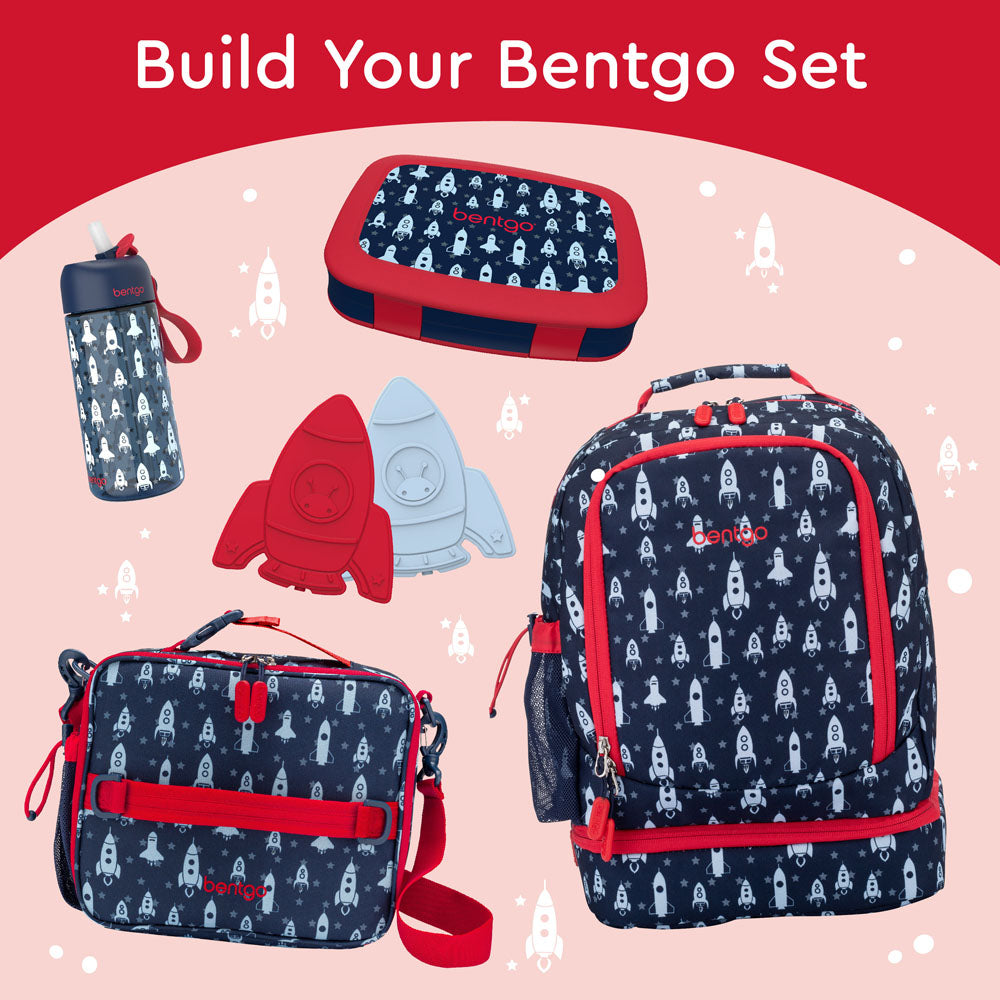 Bentgo Kids Prints Lunch Box - Space Rockets | This Lunch Box Is Perfect To Build Your Bentgo Set