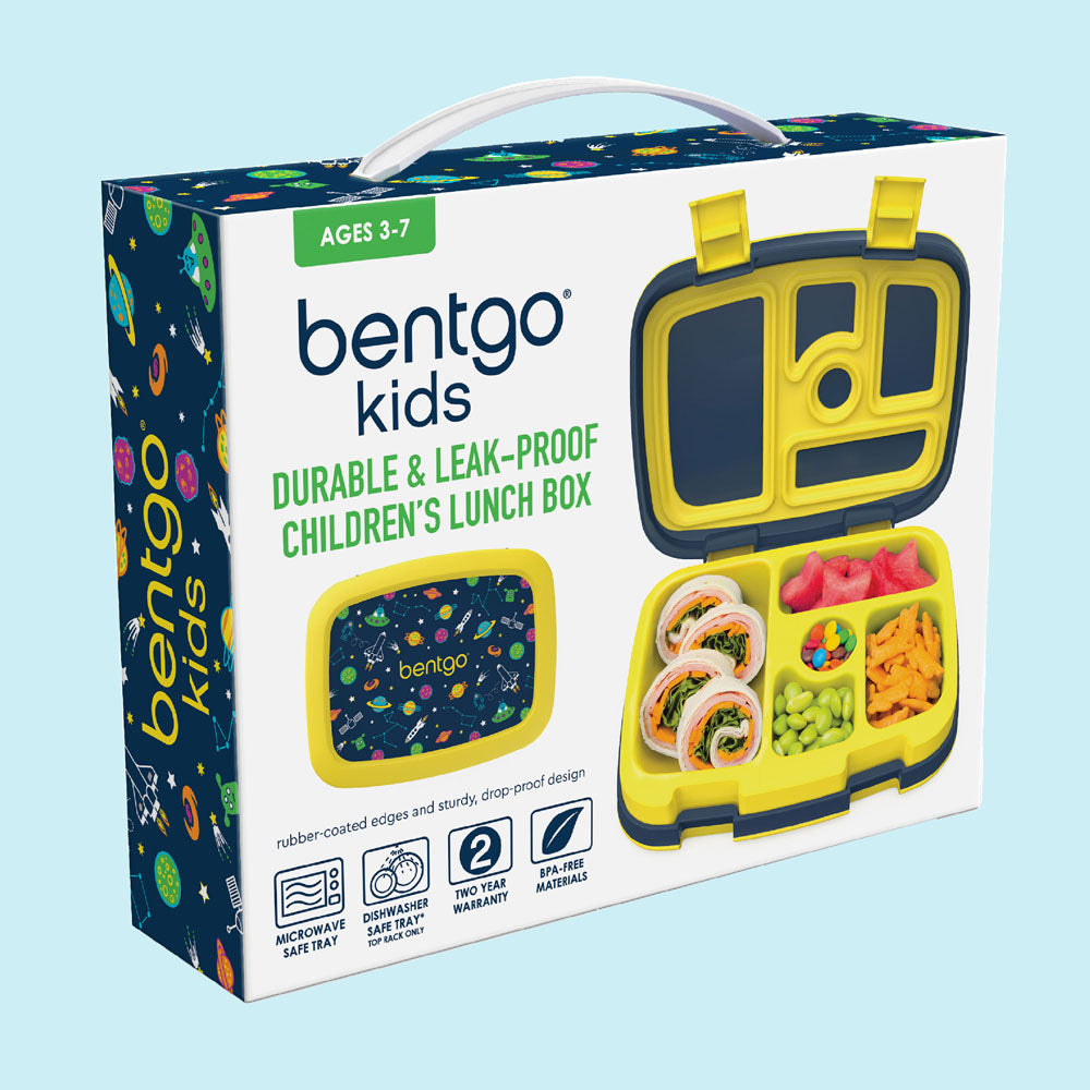 Bentgo Kids Prints Lunch Box - Space | Kids Lunch Box Packaging