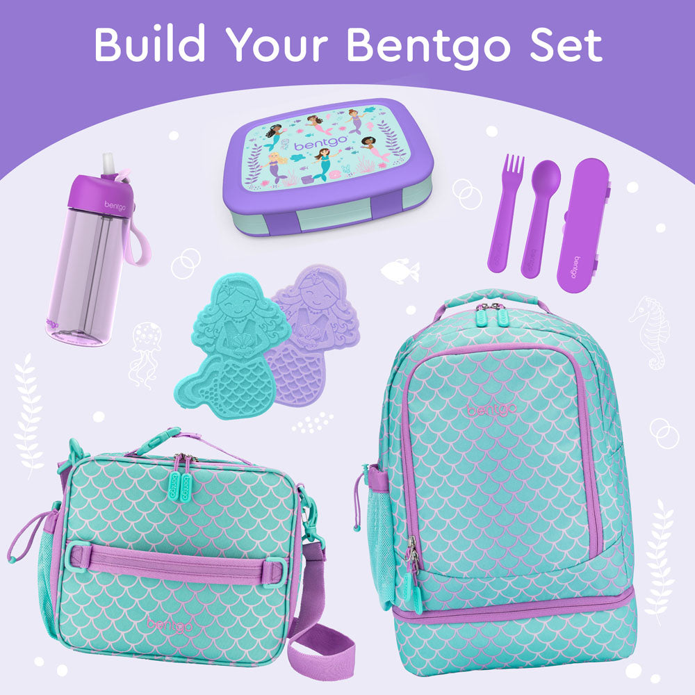 Bentgo Kids Prints Lunch Box - Mermaids in the Sea | This Lunch Box Is Perfect To Build Your Bentgo Set