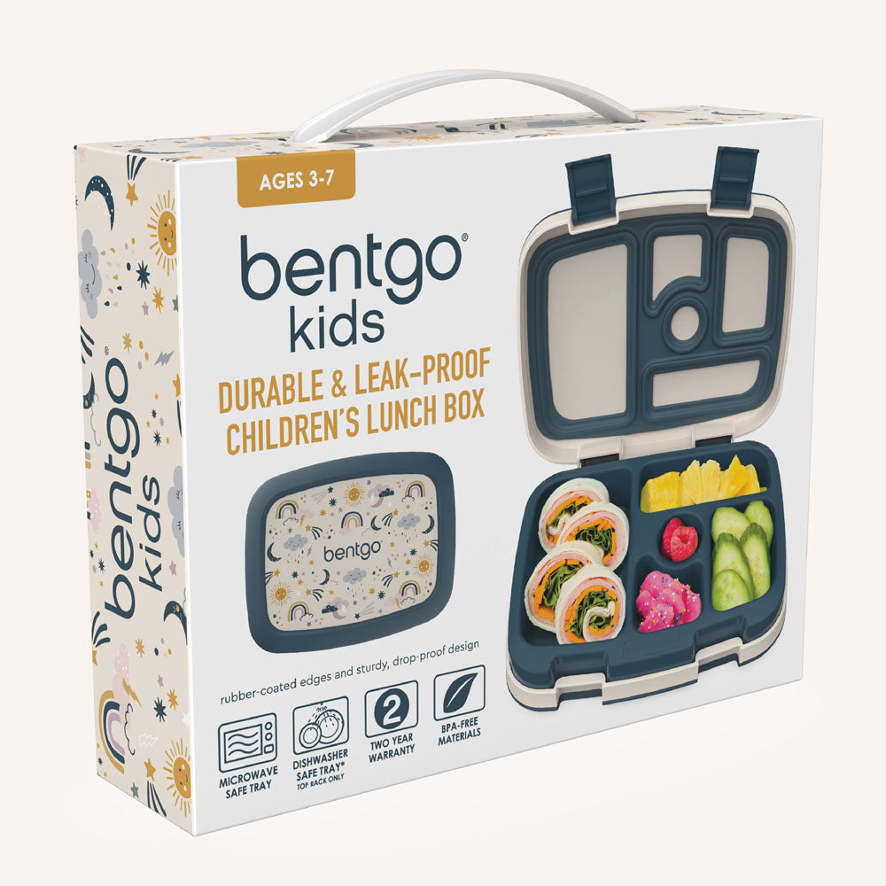 Bentgo Kids Prints Lunch Box - Friendly Skies | Kids Lunch Box Packaging