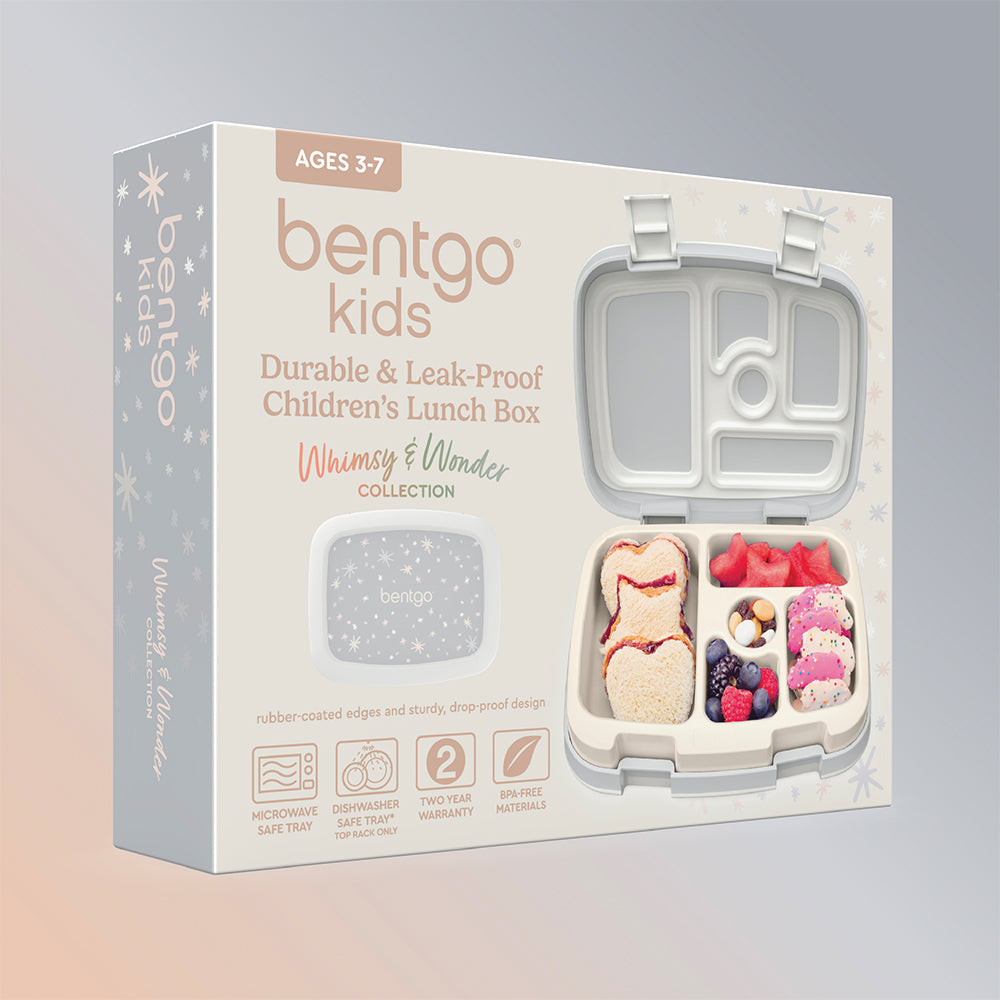 Bentgo® Kids Whimsy & Wonder Prints Lunch Box - Starry Sprinkle | Packaging