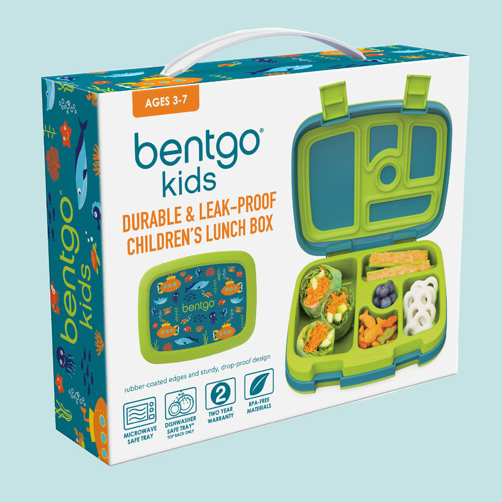 Bentgo Kids Prints Lunch Box - Submarine | Kids Lunch Box Packaging