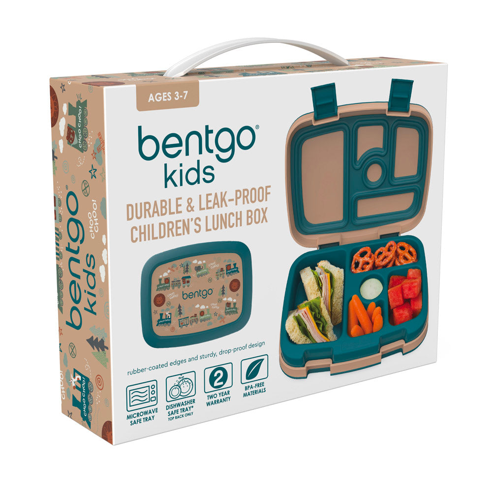 Bentgo Kids Prints Lunch Box - Trains