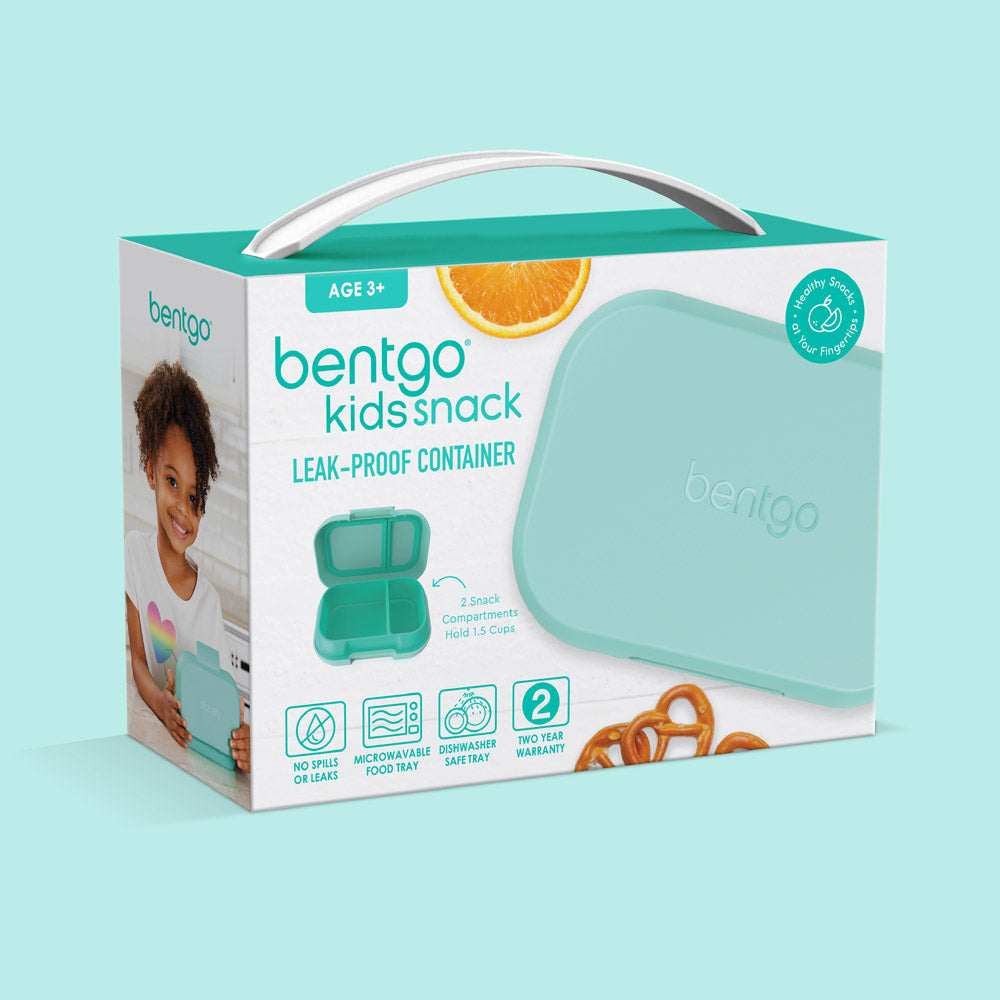 Bentgo® Kids Snack Container- Aqua | Packaging