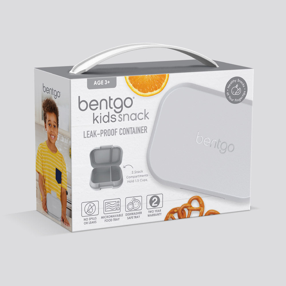 Bentgo® Kids Snack Container- Gray | Packaging