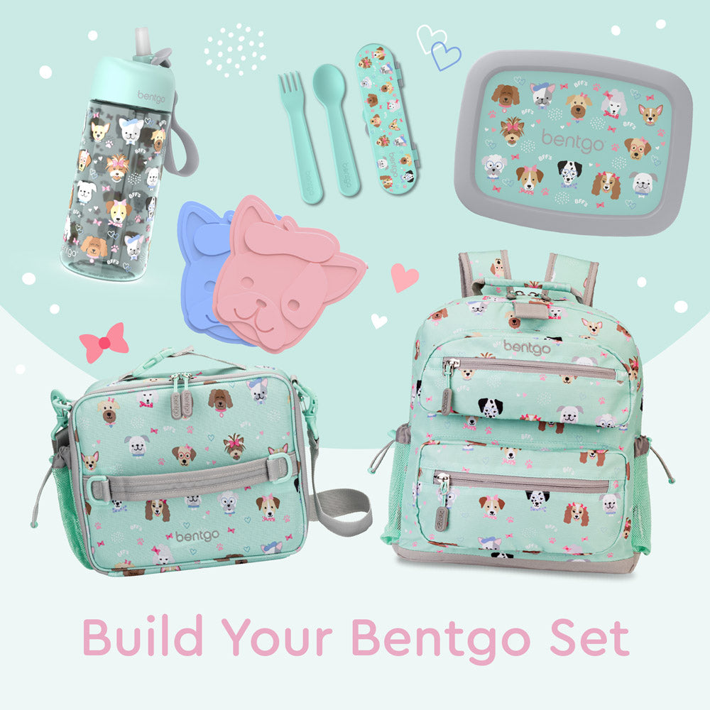 Bentgo® Kids Utensils Set | Puppy Love - Build Your Bentgo Set With Our Lunch Boxes, Bags, and More