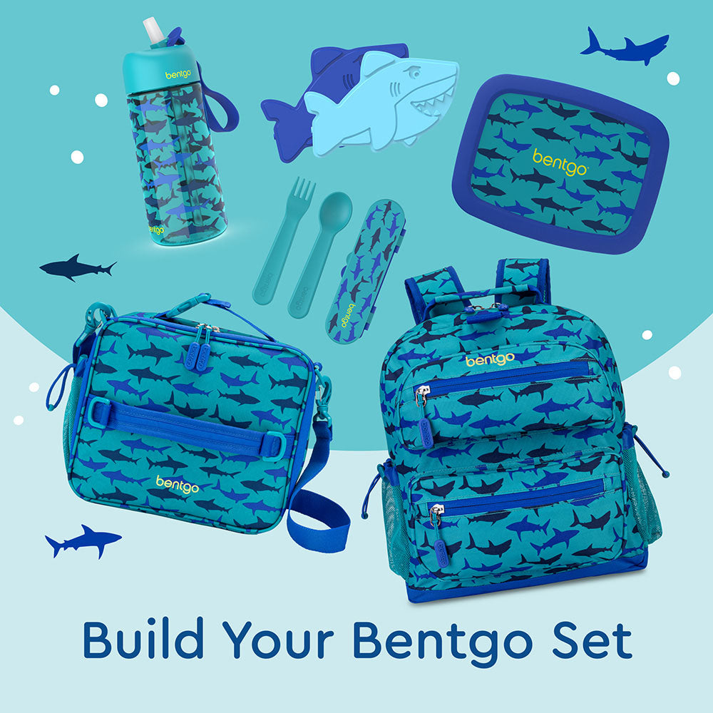 Bentgo® Kids Utensils Set | Sharks