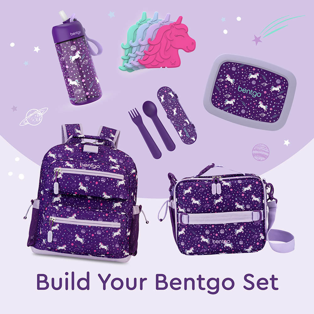 Bentgo® Kids Utensils Set | Unicorn - Build Your Bentgo Set With Our Lunch Boxes, Bags, and More