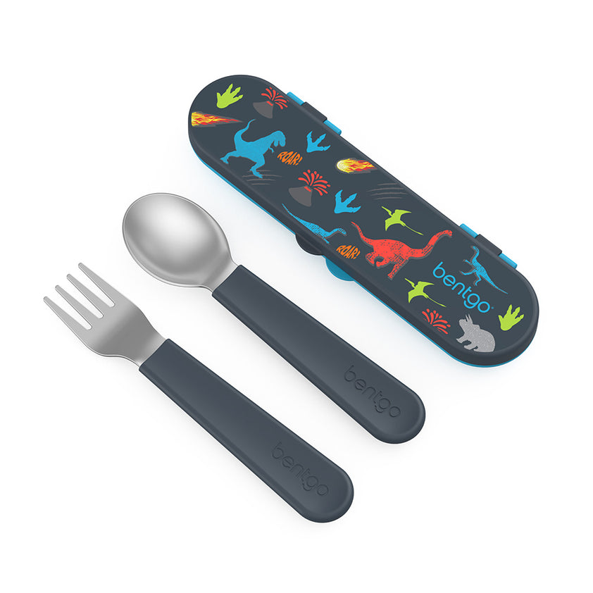 Bentgo® Kids Stainless Steel Utensils Set | Lunch Box Utensils