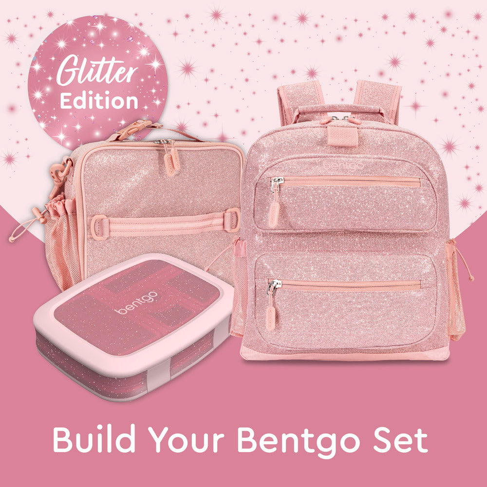 Bentgo® Kids Lunch Box - Petal Pink - Glitter