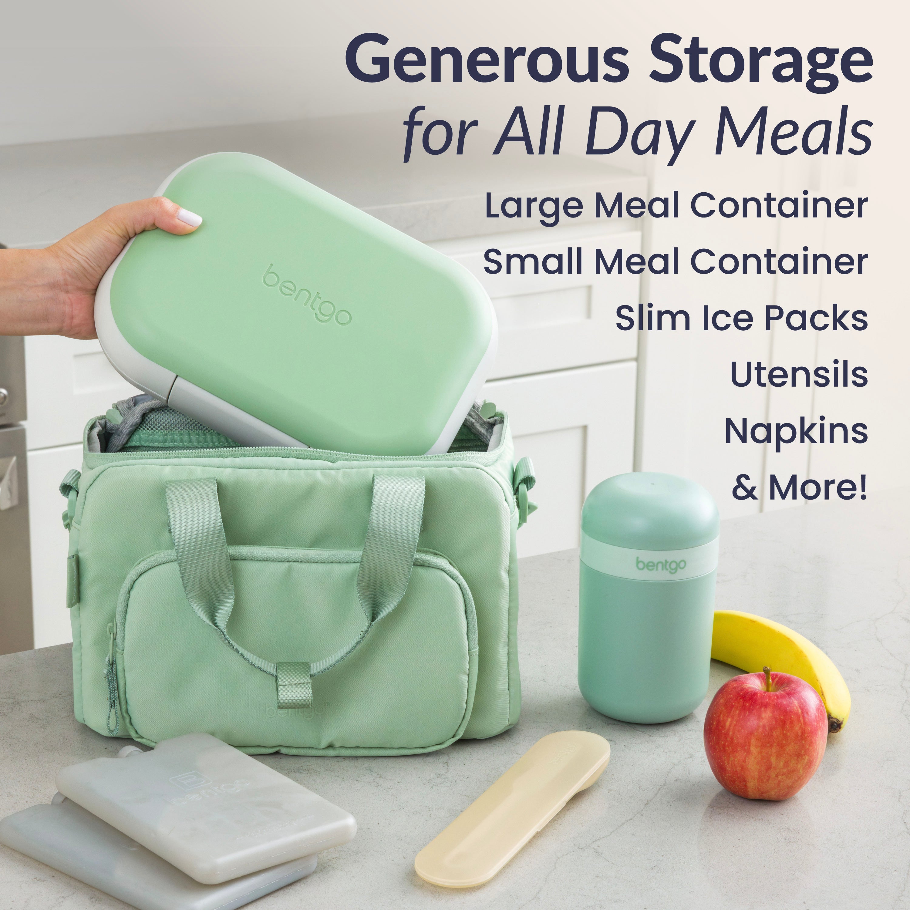 Bentgo Insulated Lunch Bag Soft Blush