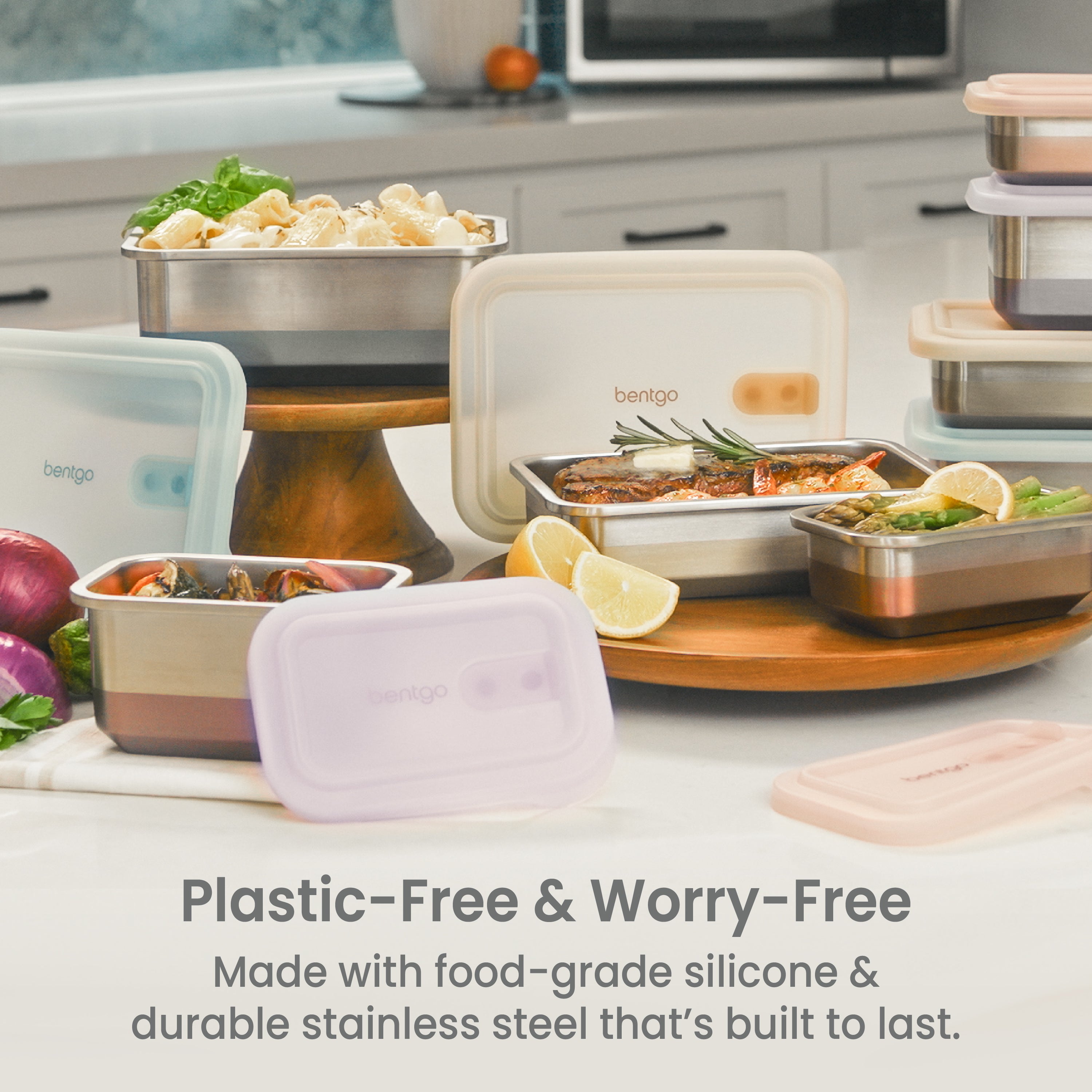 Bentgo MicroSteel Heat & Eat Container