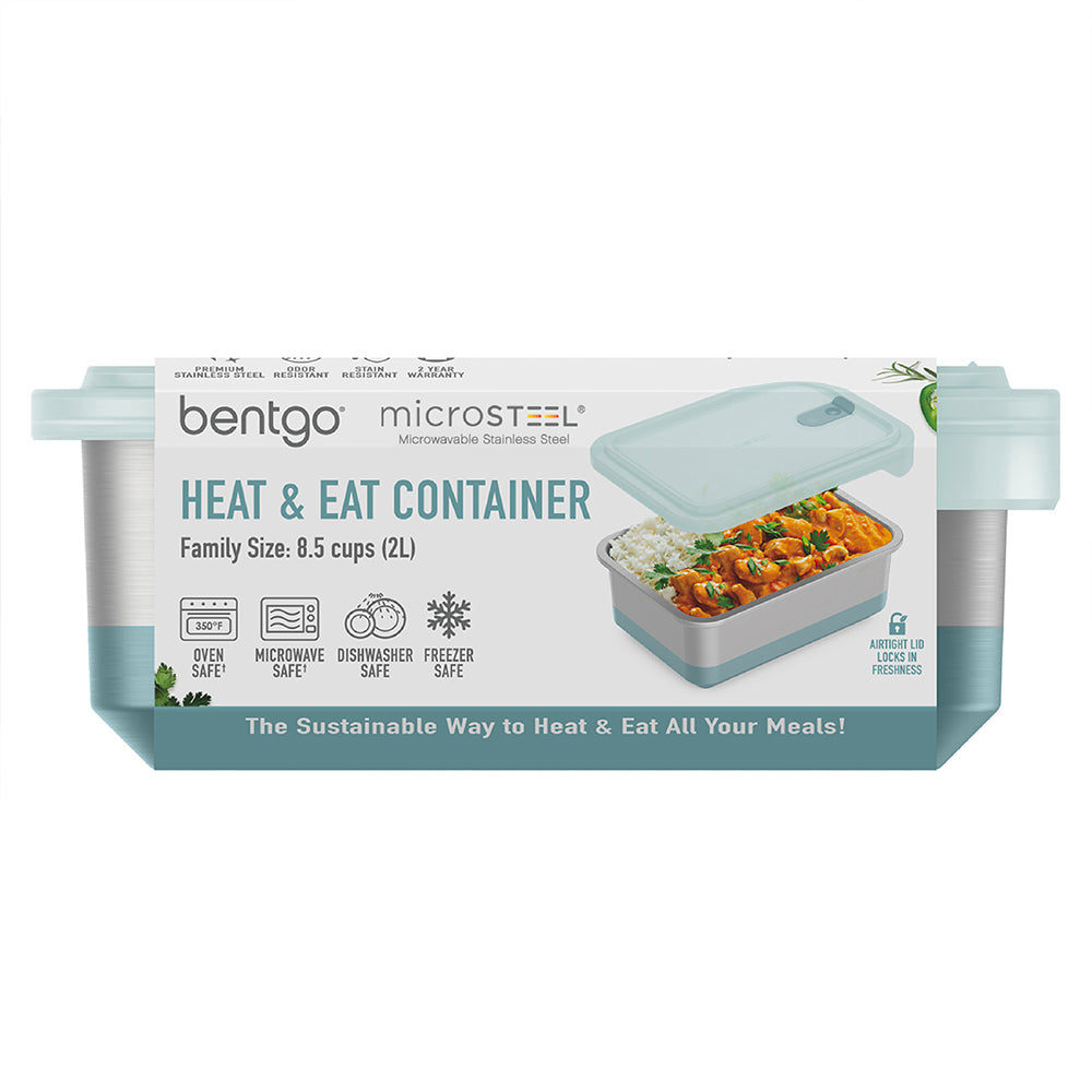 Bentgo® MicroSteel Container | Aqua
