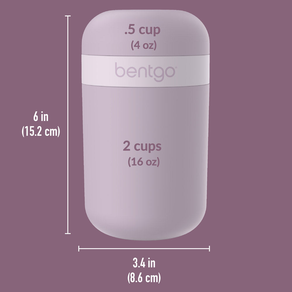 Bentgo® Modern Lunch Box & Snack Cup | Orchid