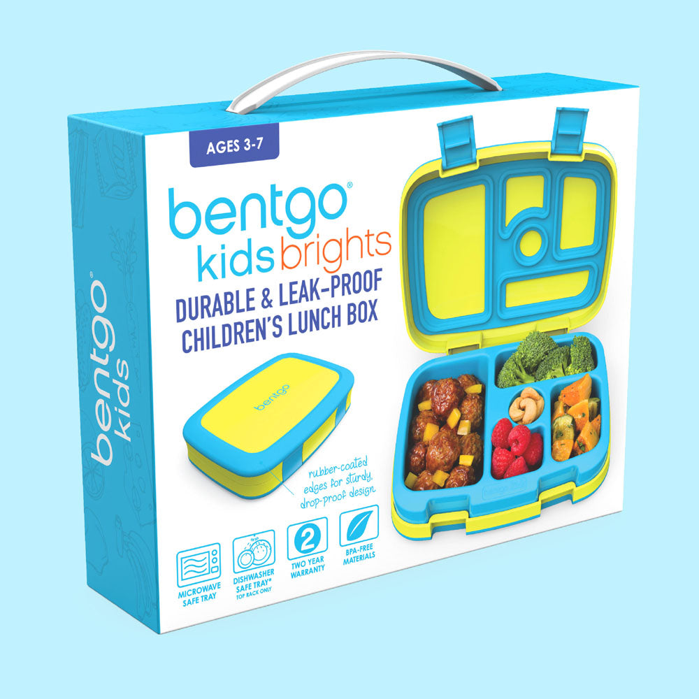 Bentgo® Kids Lunch Box - Citrus Yellow | Packaging