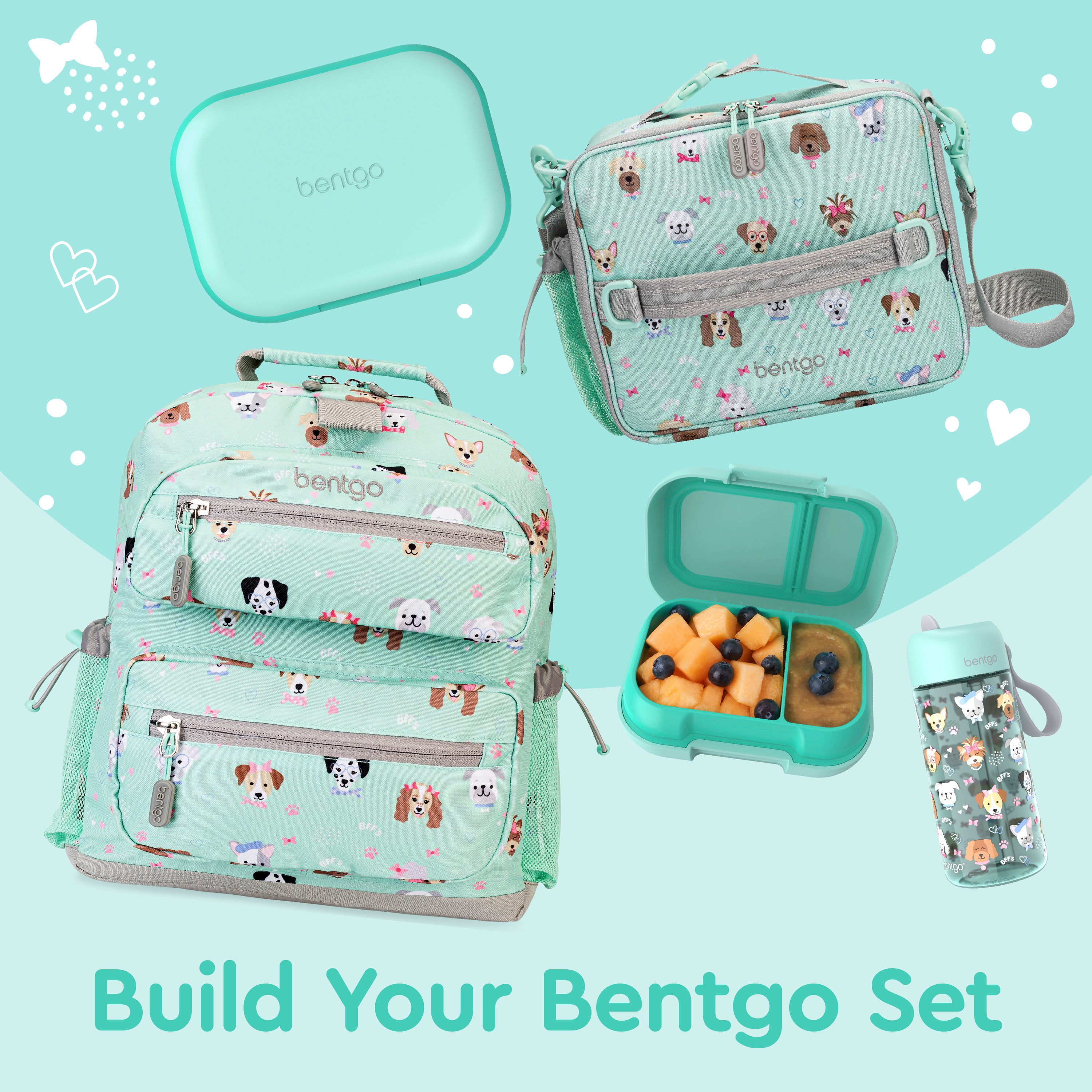 Bentgo® Chill Kids Lunch Box - Aqua | Build Your Bentgo Set