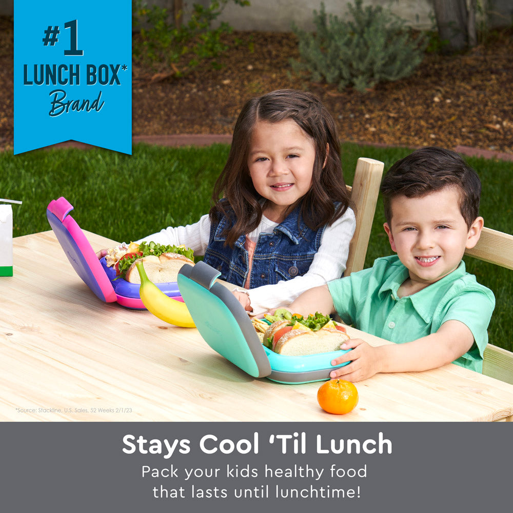 Bentgo® Kids Chill Lunch Box | Electric Aqua