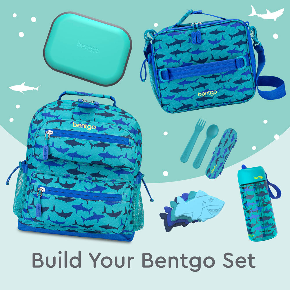 Bentgo® Kids Chill Lunch Box - Electric Aqua | This Lunch Box Is Perfect To Build Your Bentgo Set