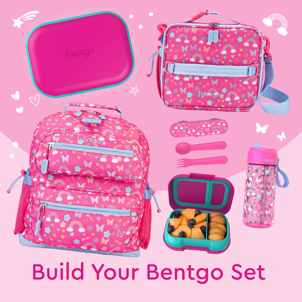 Bentgo® Kids Chill Lunch Box - Fuchsia/Teal | This Lunch Box Is Perfect To Build Your Bentgo Set