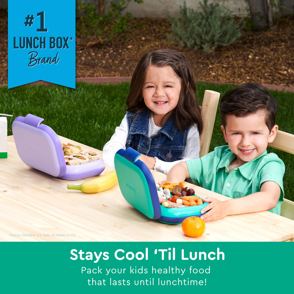 Bentgo® Kids Chill Lunch Box | Green/Navy