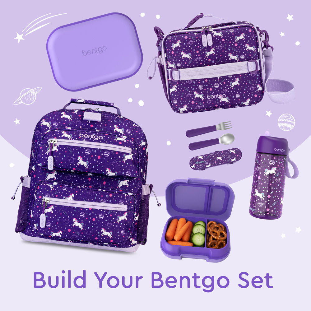 Bentgo® Kids Chill Lunch Box - Purple | This Lunch Box Is Perfect To Build Your Bentgo Set