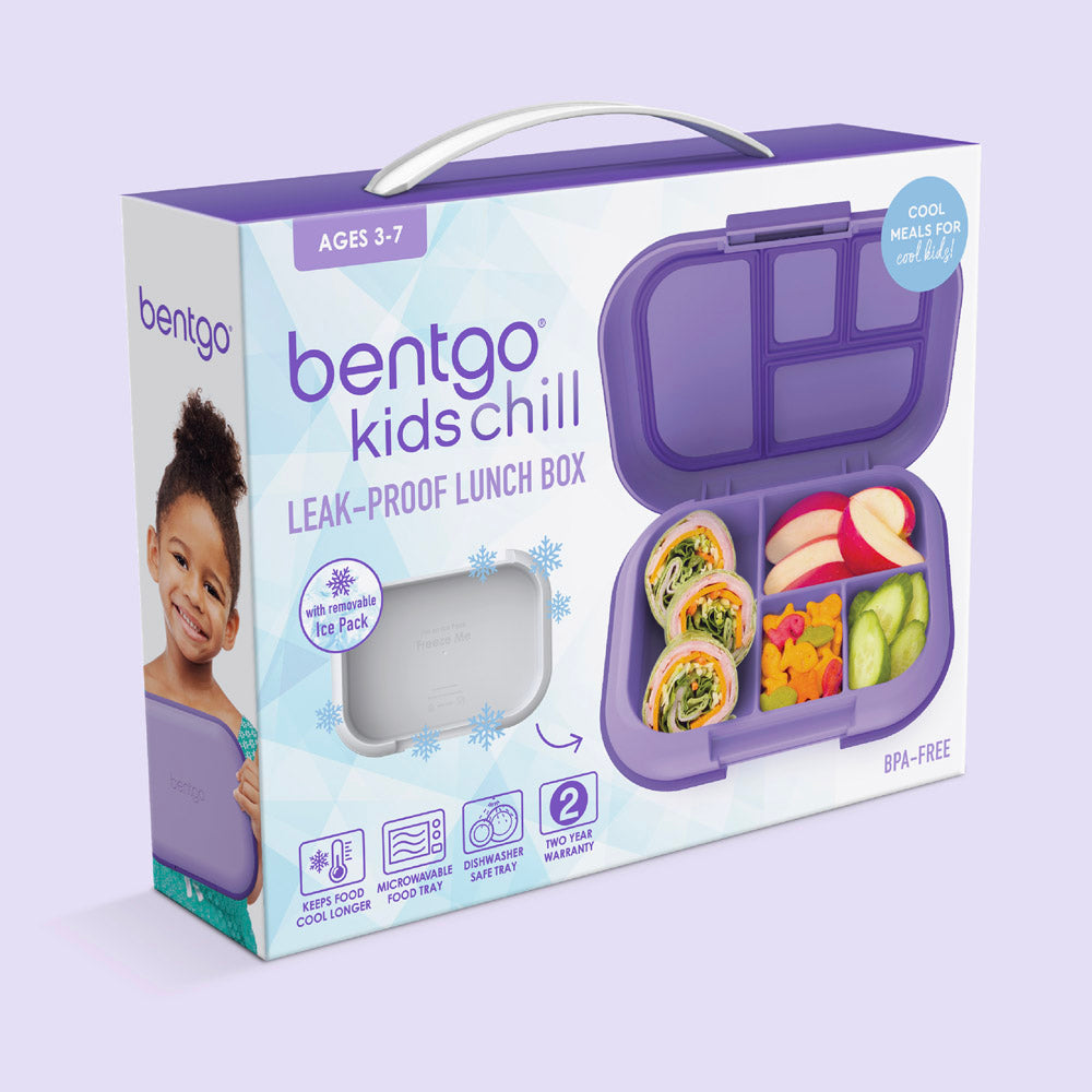 Bentgo® Kids Chill Lunch Box - Purple | Packaging