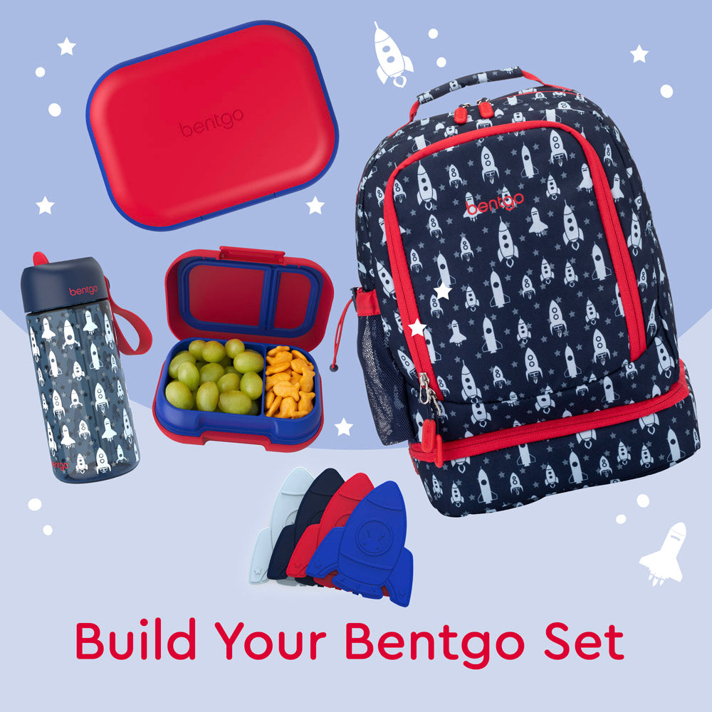 Bentgo® Kids Chill Lunch Box - Red/Royal | This Lunch Box Is Perfect To Build Your Bentgo Set