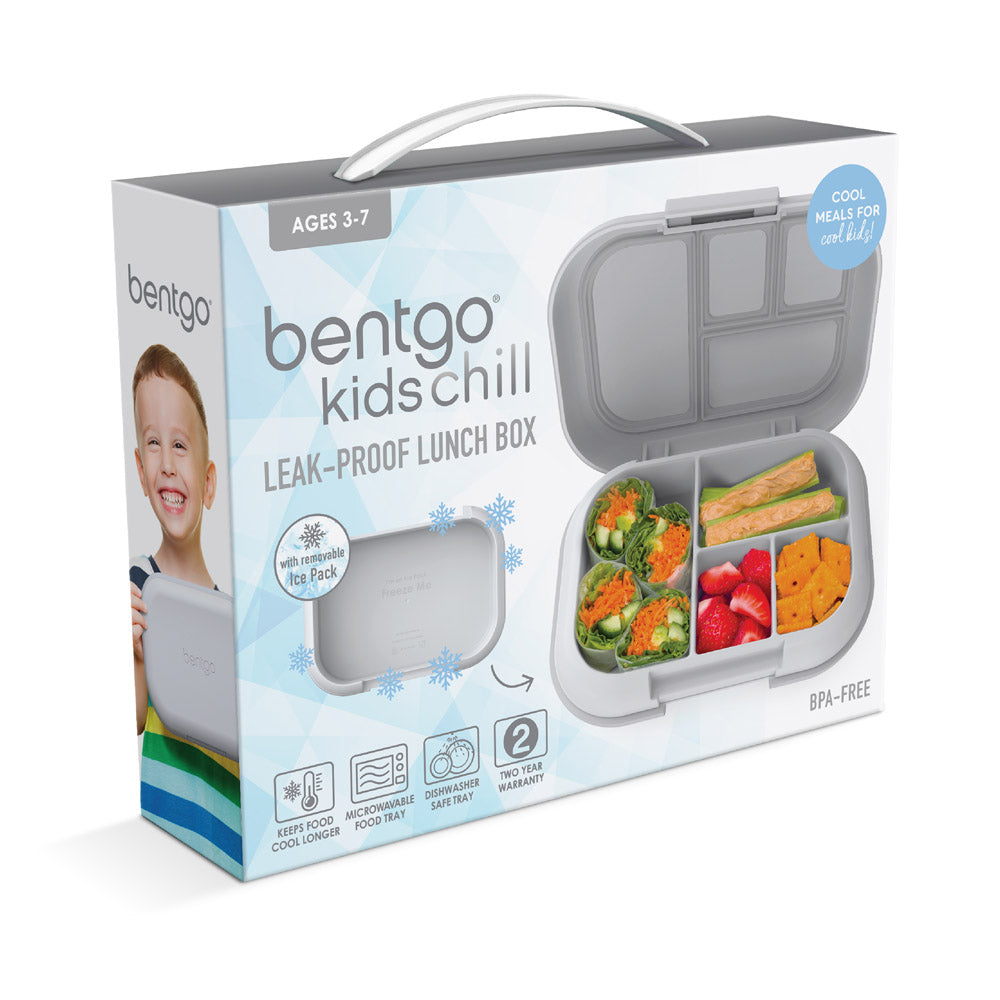 Bentgo® Kids Chill Lunch Box | Gray
