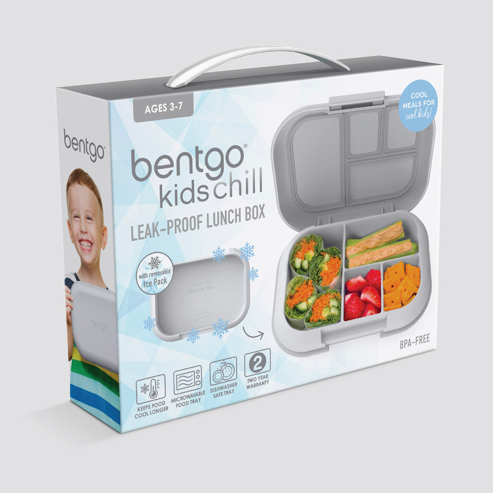 Bentgo® Kids Chill Lunch Box - Gray | Packaging