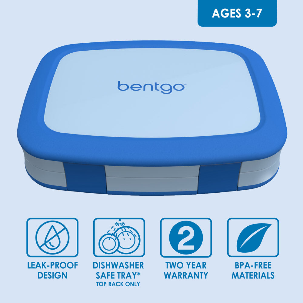 Bentgo® Kids Lunch Box | Blue