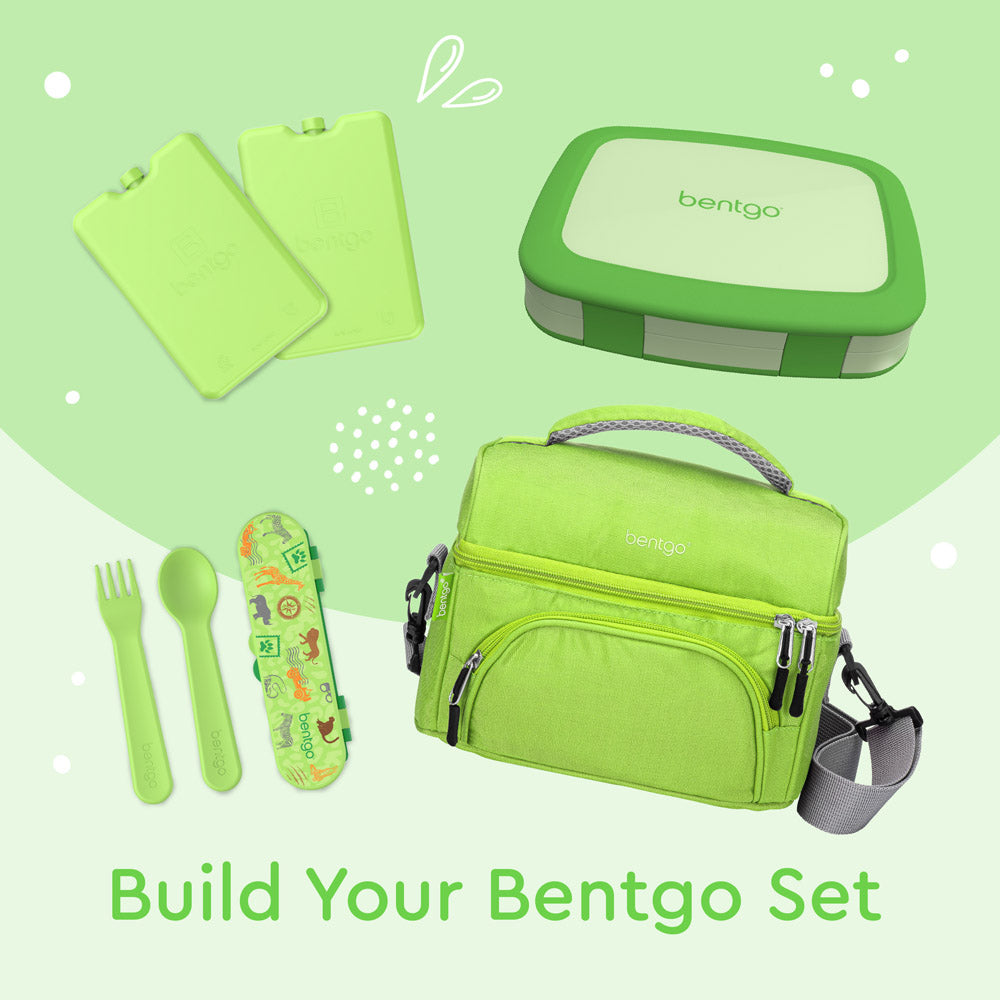 Bentgo® Kids Bento-Style 5-Compartment Lunch Box - Ideal Portion Sizes for  Ages 3 to 7 - Leak-Proof, Drop-Proof, Dishwasher Safe, BPA-Free, & Made