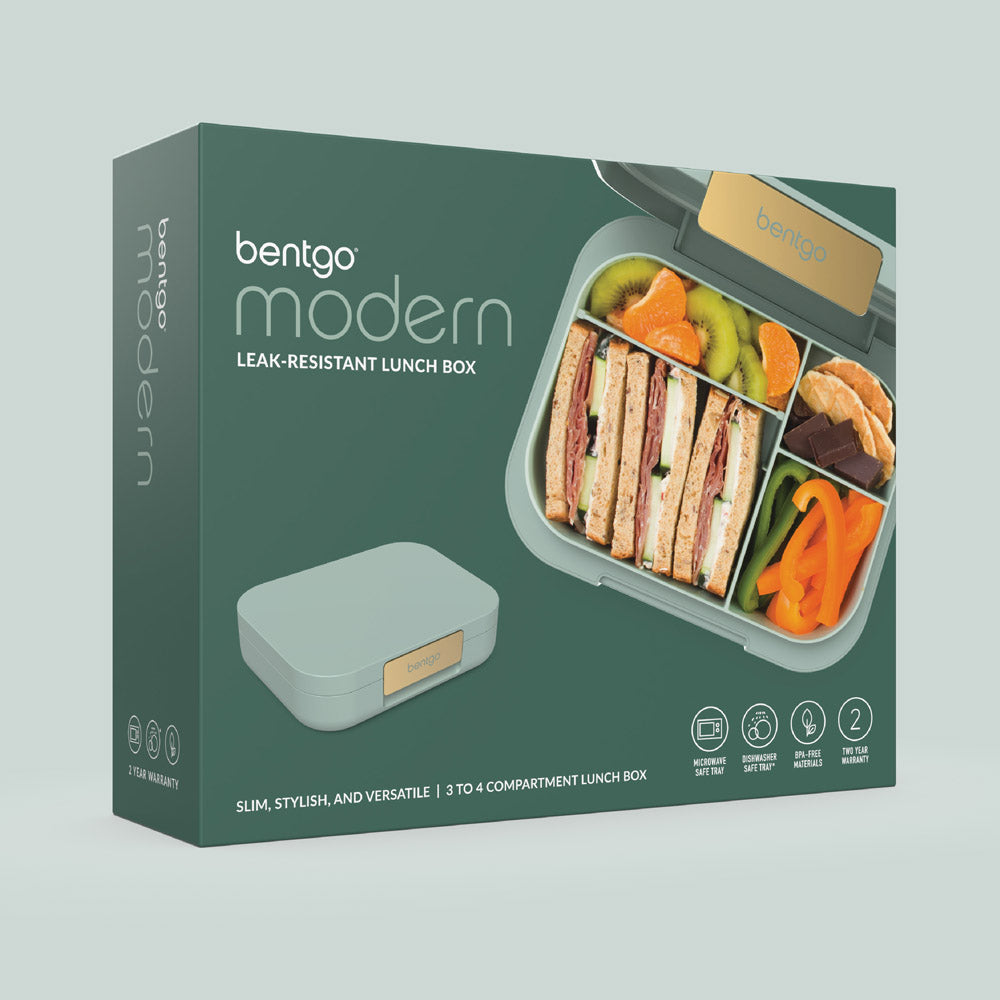 Bentgo® Modern Lunch Box Features - Mint Green