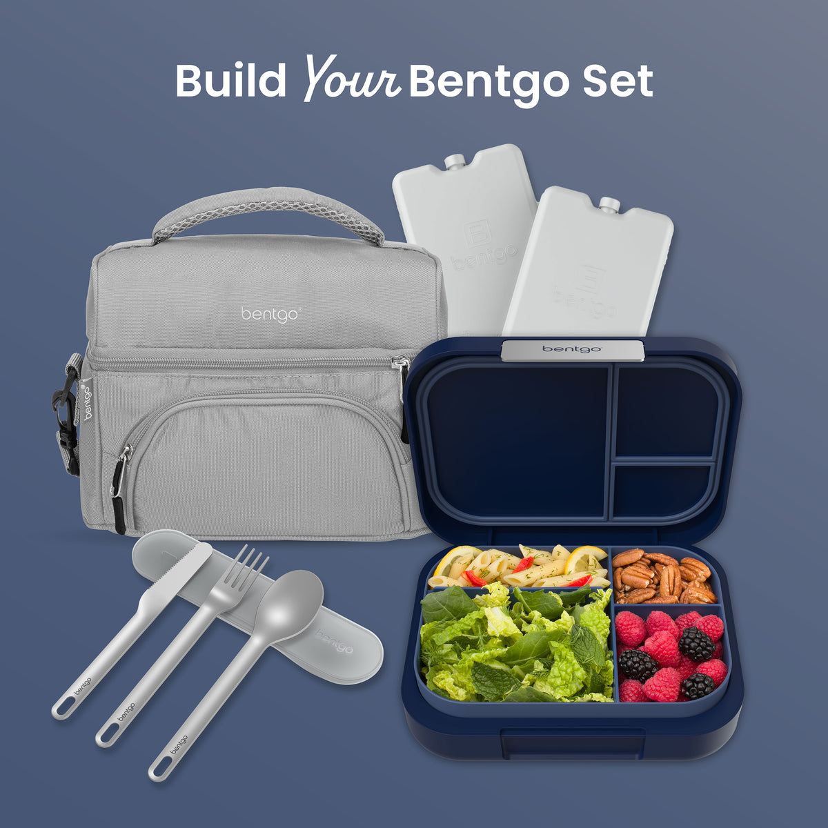 Bentgo® Modern Lunch Box - Navy | Build Your Bentgo Set