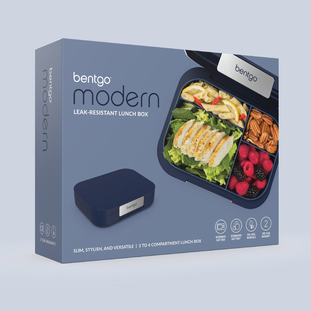 Bentgo® Modern Lunch Box Features - Navy