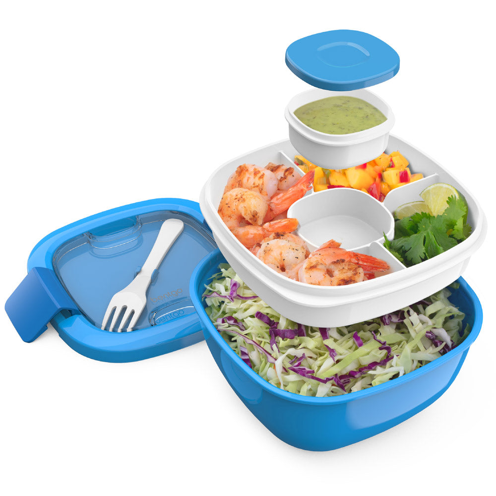Bentgo Salad Container - Blue - 54 oz