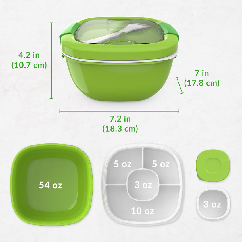 Bentgo® All-in-One Salad Container | Salad Lunch Container