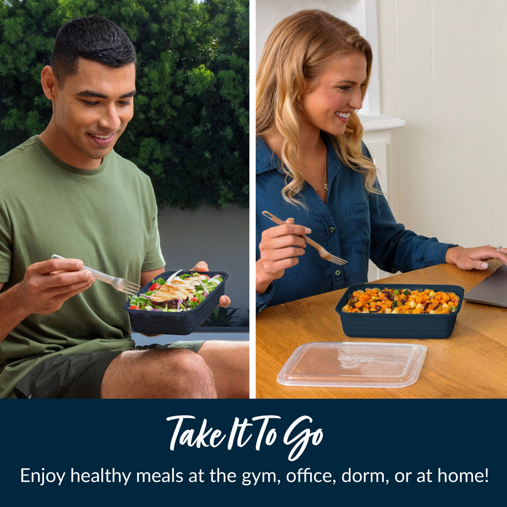 Bentgo® 1-Compartment Containers | Take it to go to enjoy health meals anywhere