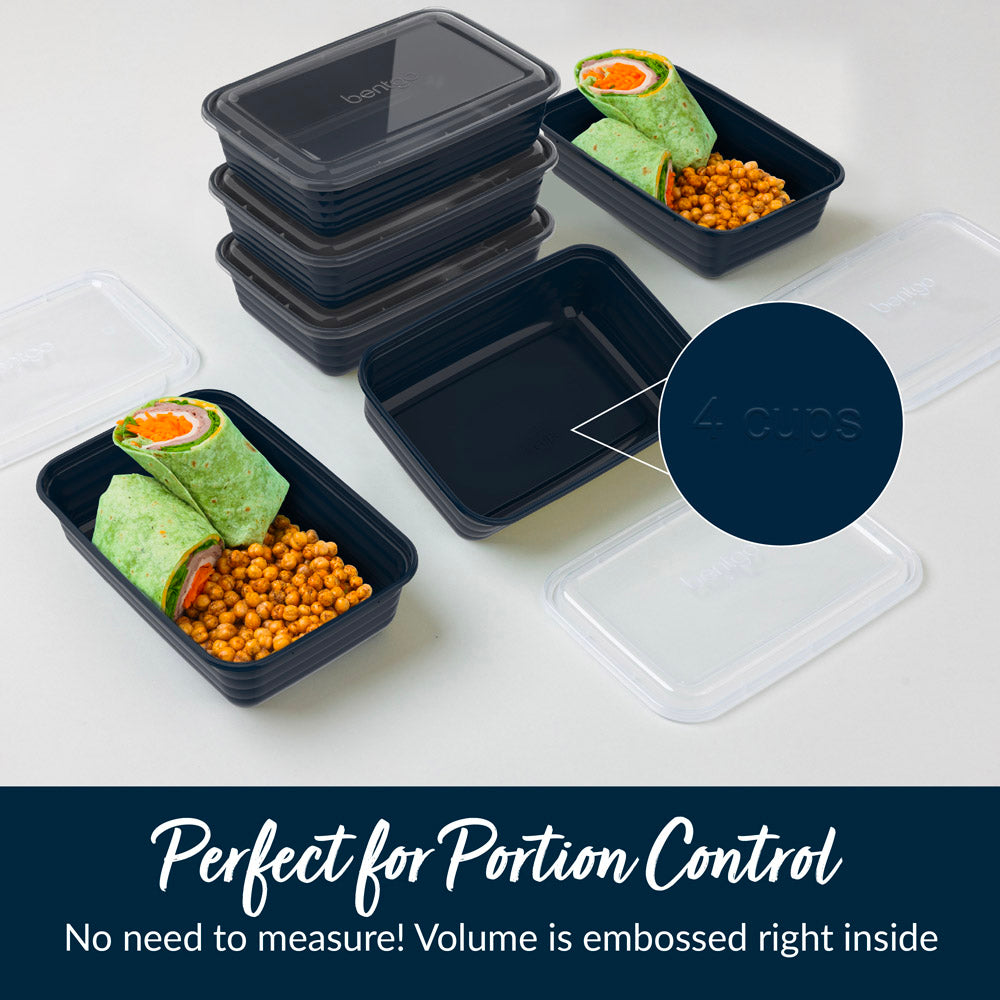 Bentgo® 1-Compartment Containers | Meal Prep containers perfect for portion control