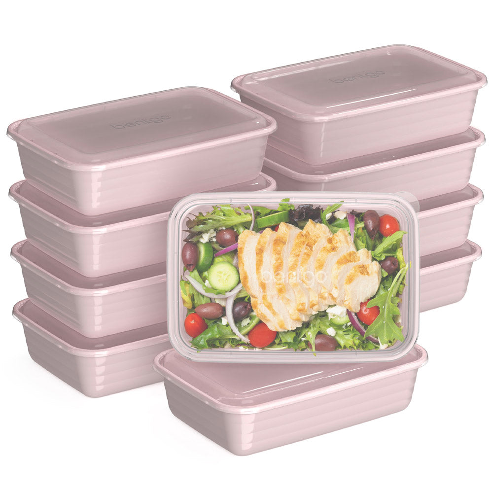 Meal Prep Containers, Plastic Food Storage Containers with Lids
