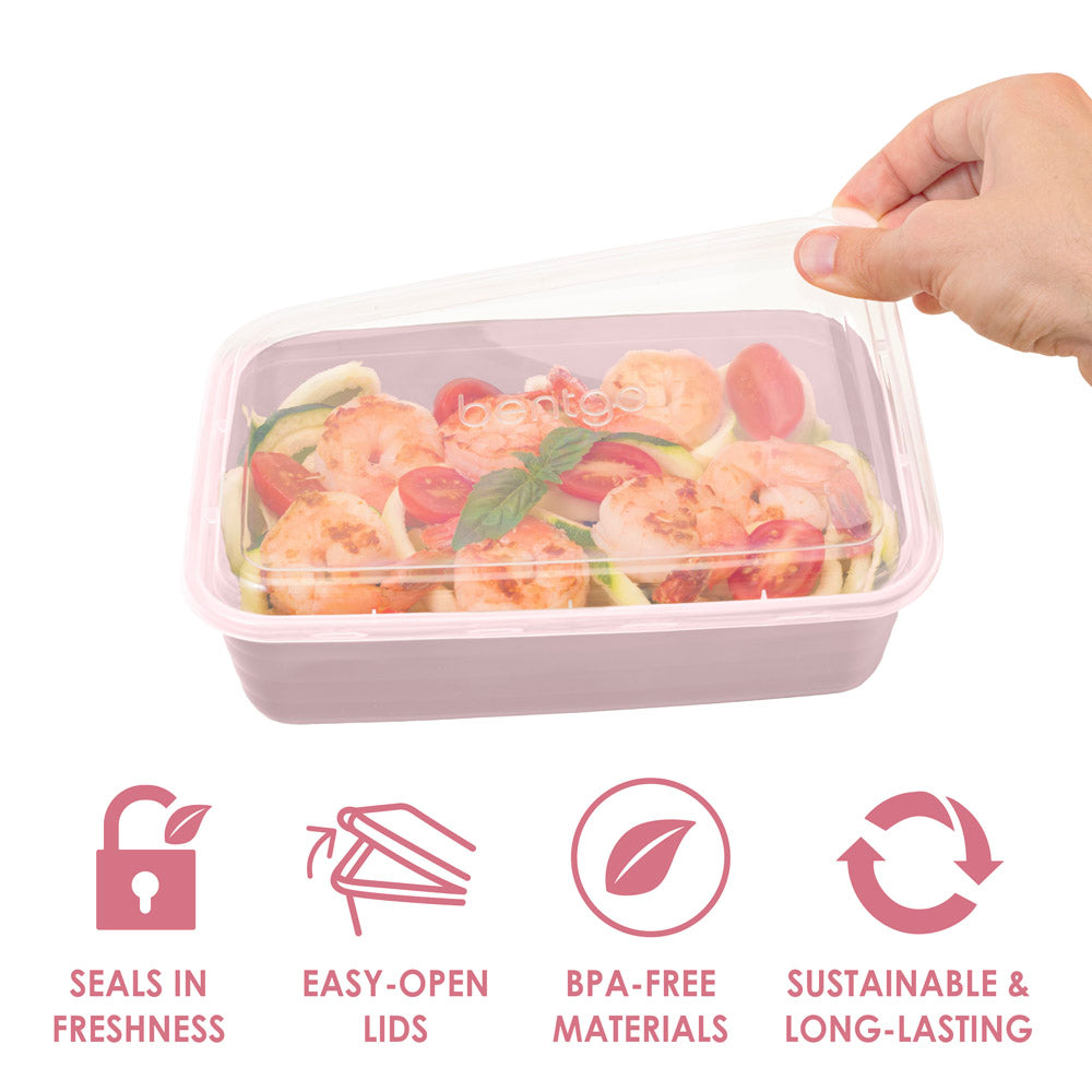 Bentgo Meal Prep 1-compartment Container, Reusable, Durable