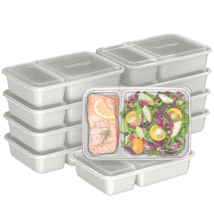 Bentgo® 2-Compartment Containers | Reusable Food Prep Containers