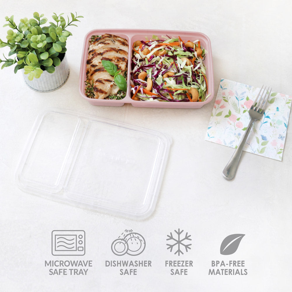 Bentgo® Prep 90-Piece Meal Prep Kit | Floral Pastels