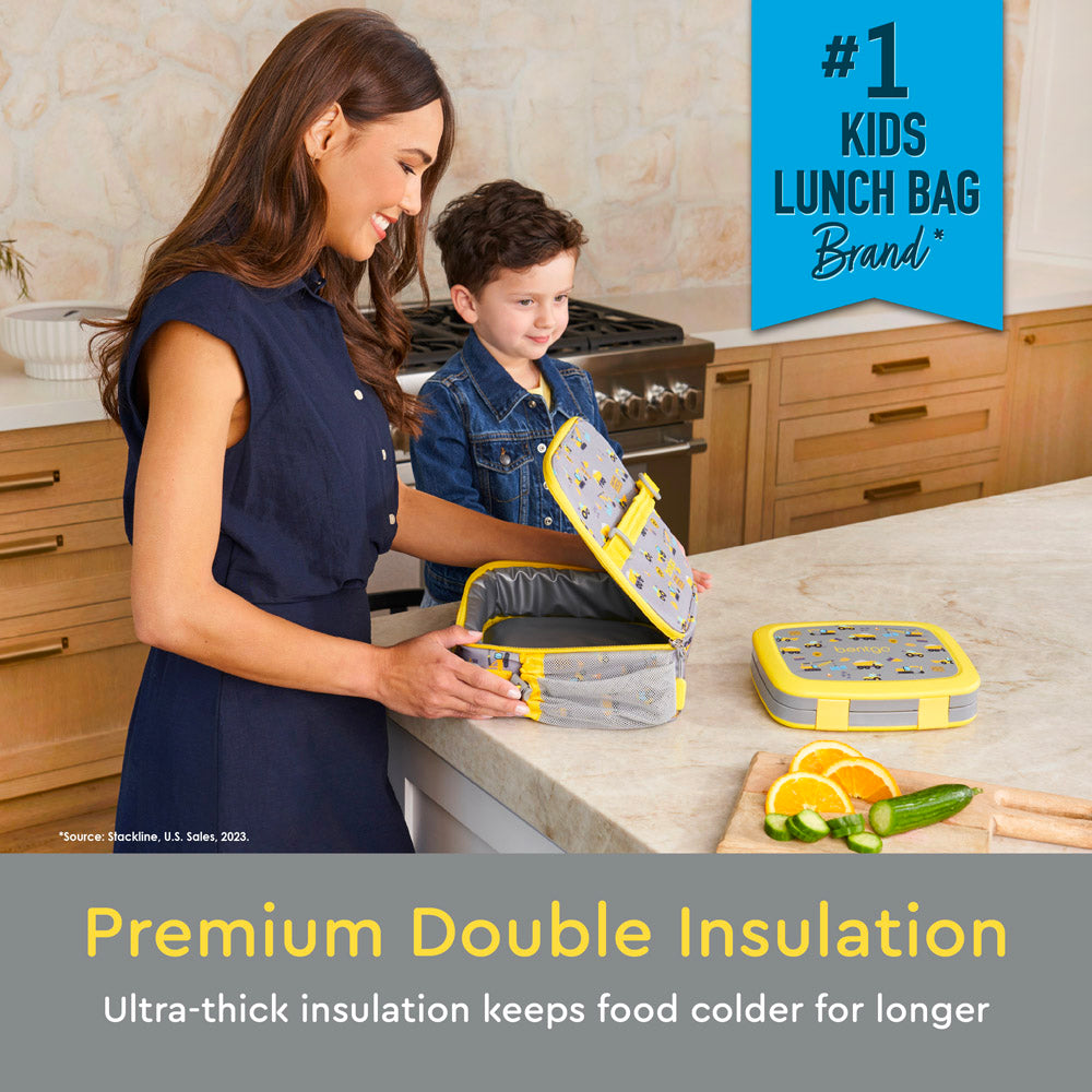 Bentgo® Kids Prints Lunch Bag | Insulated Lunch Bag
