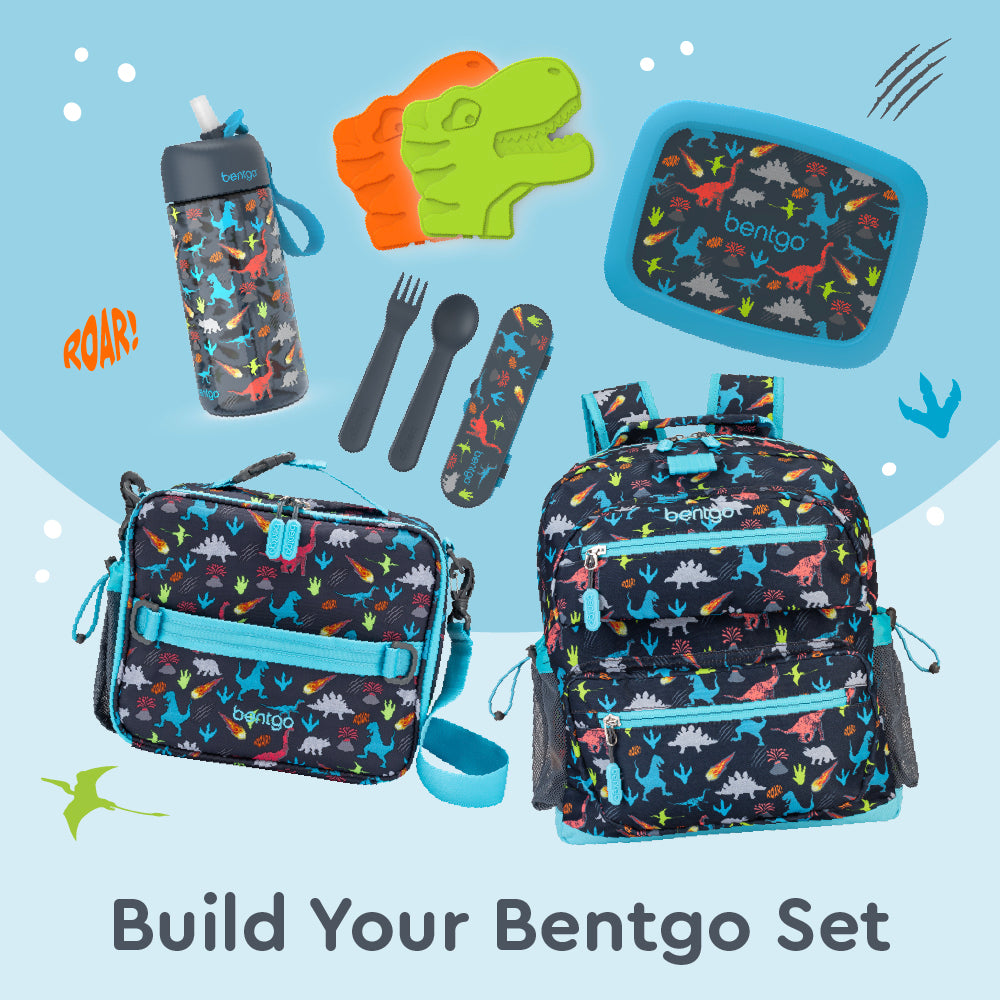 Bentgo® Kids Prints Lunch Bag - Dinosaur | Build Your Bentgo Set