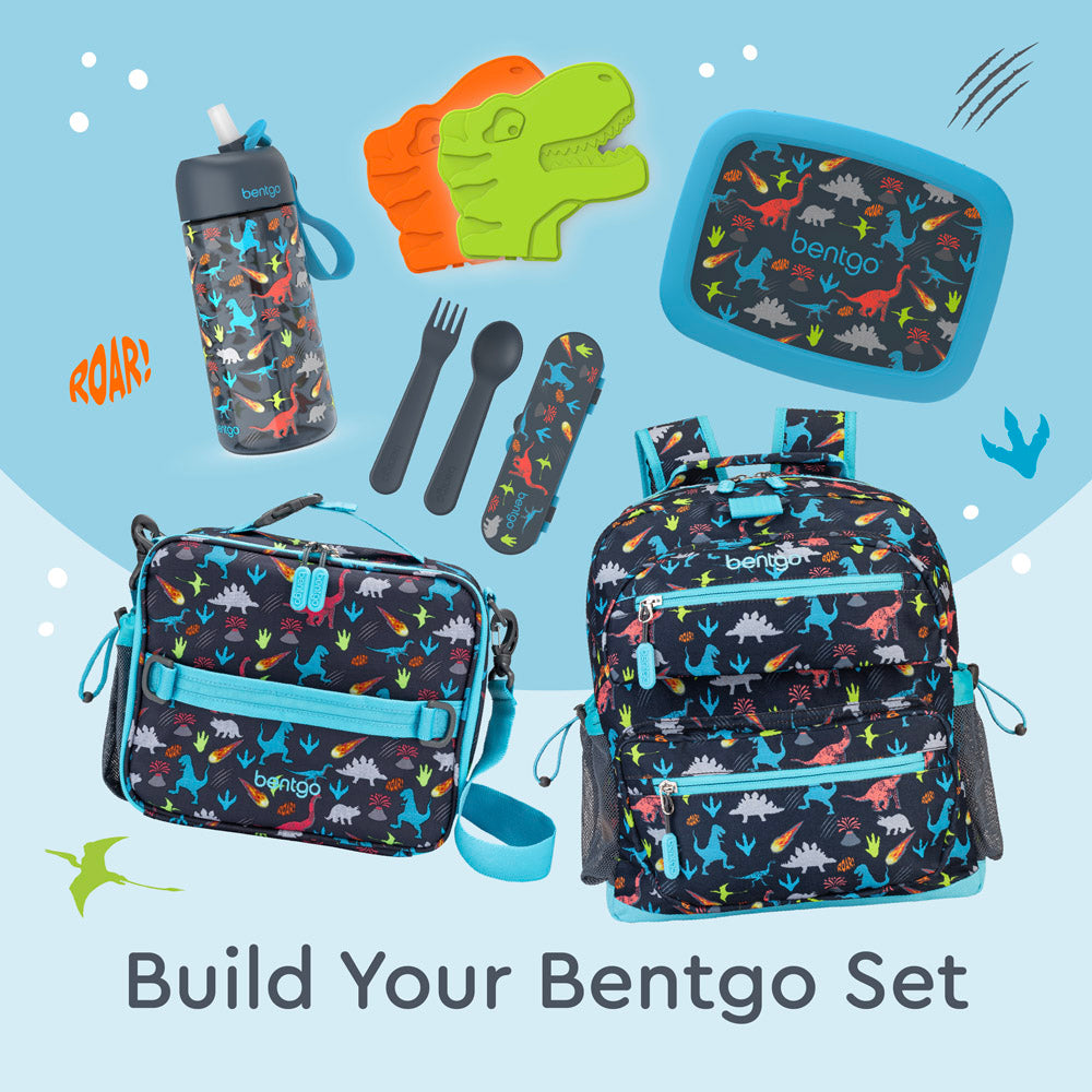 Bentgo® Kids Prints Lunch Bag | Dinosaur - Build Your Bentgo Set with Lunch Boxes, Lunch Bags, Backpacks, and more