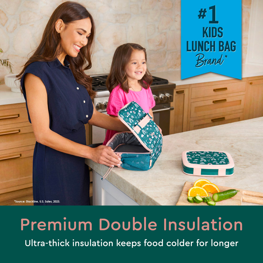 Bentgo® Kids Prints Lunch Bag | Insulated Lunch Bag | Vorratsdosen