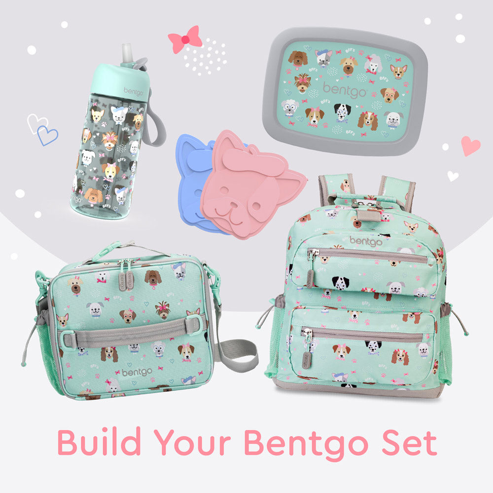 Bentgo® Kids Prints Lunch Bag | Puppy Love - Build Your Bentgo Set with Lunch Boxes, Lunch Bags, Backpacks, and more