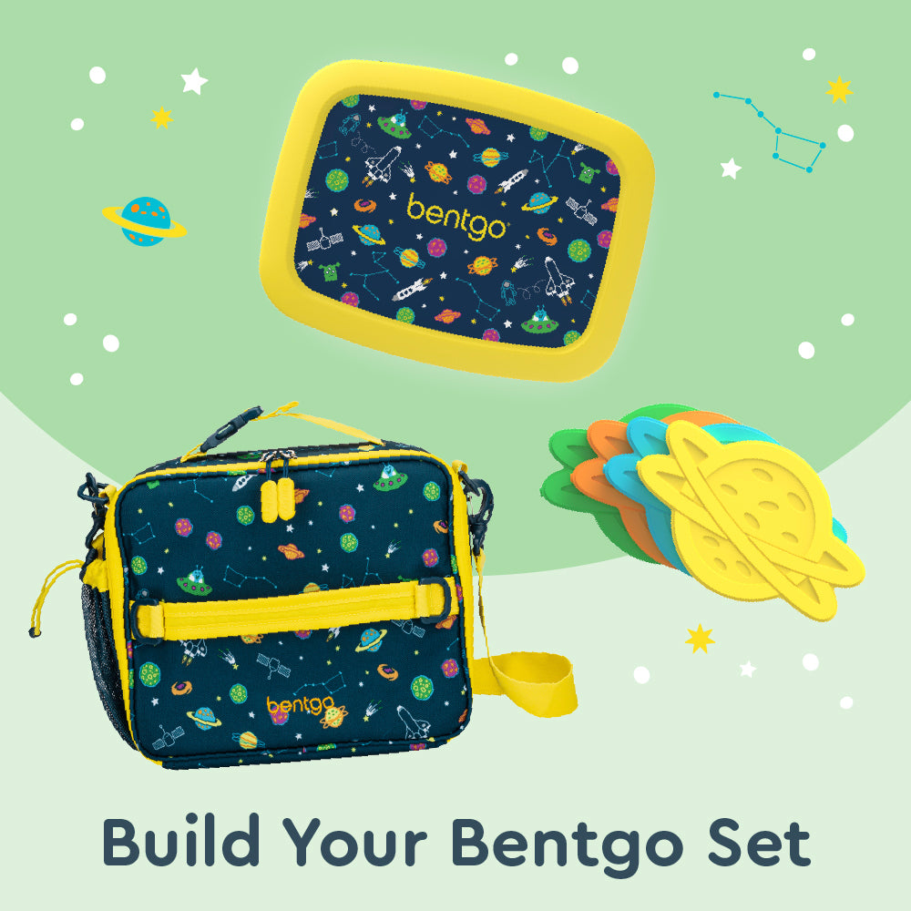 Bentgo® Kids Prints Lunch Bag - Space | Build Your Bentgo Set