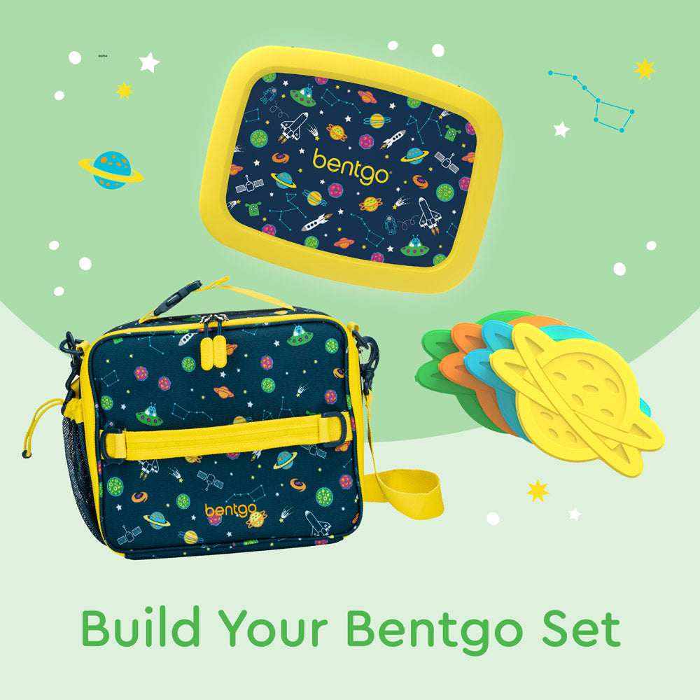 Bentgo® Kids Prints Lunch Bag | Space - Build Your Bentgo Set with Lunch Boxes, Lunch Bags, and more